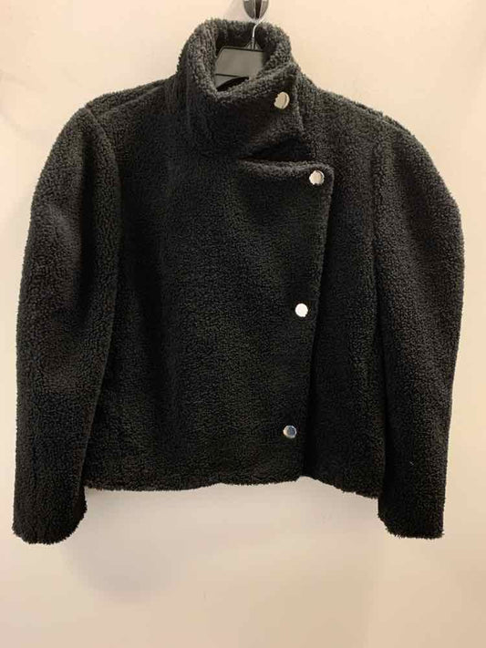 NWT INC JACKETS / COATS Size L Black LONG SLEEVES Coat