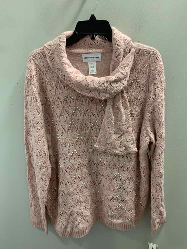 NWT ALFRED DUNNER Tops Size XL Pink SWEATER Sweater