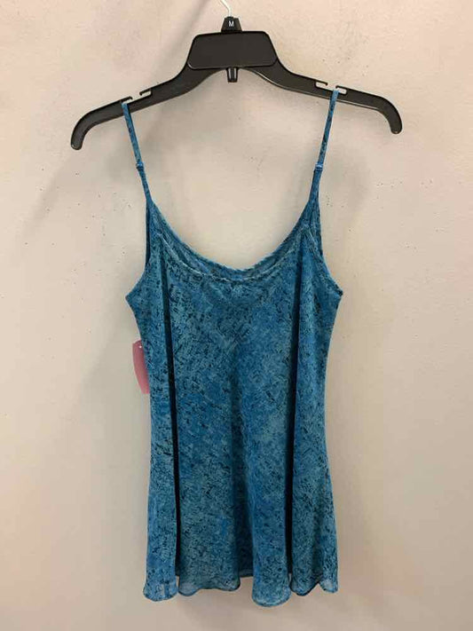 CABI Tops Size M PEACOCK ABSTRACT CAMISOLE TOP