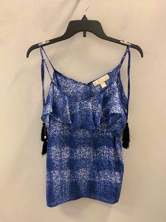 MICHAEL KORS Tops Size S Blue Floral CAMISOLE TOP