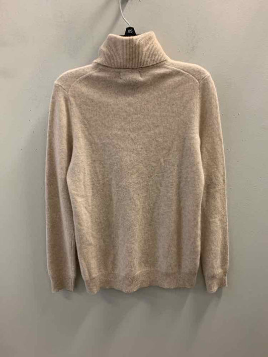 BLOOMINGDALE'S Tops Size XS Beige LONG SLEEVES Sweater