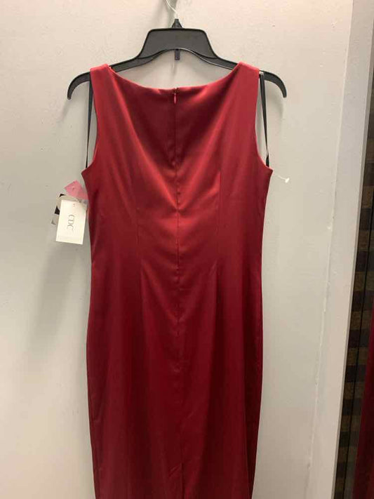NWT CDC Dresses and Skirts Size 8 WINE LONG Dress