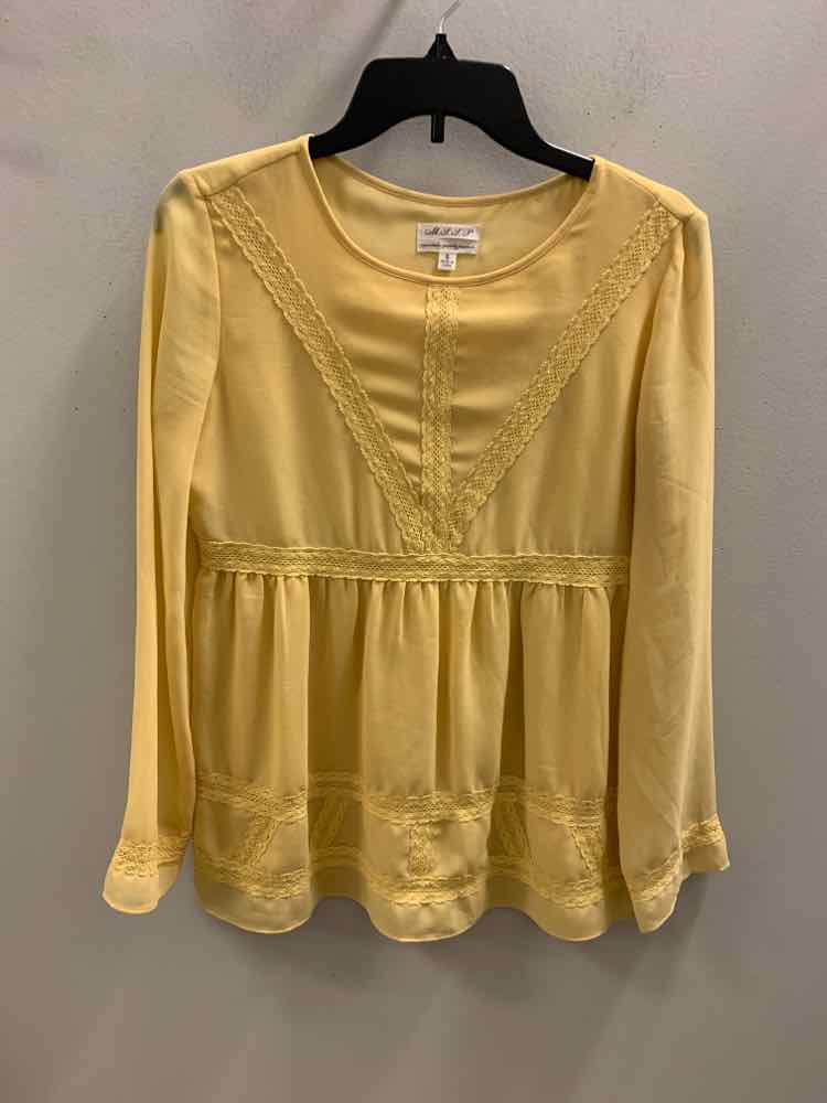 USED MLLP Tops Size S Mustard LONG SLEEVES TOP