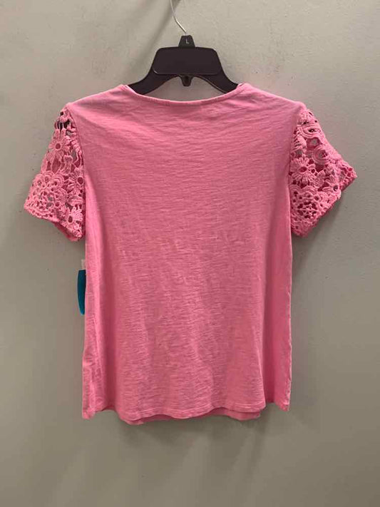NWT CHARTER CLUB Tops Size XS Pink SHORT SLEEVES TOP