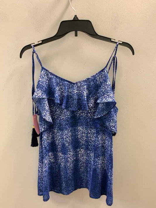 MICHAEL KORS Tops Size S Blue Floral CAMISOLE TOP