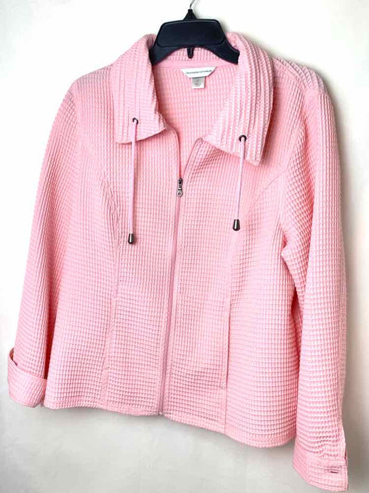 Pink Size L CHRISTOPHER & BANKS Jacket
