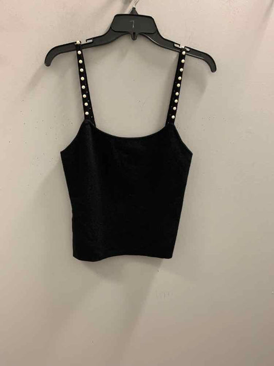 NWT INC Tops Size XL Black SPAGHETTI STRAP TOP