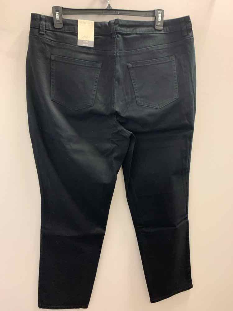 NWT Size 20 STYLE & CO PLUS SIZES Black Pants