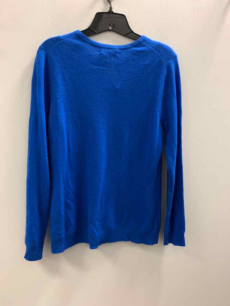 NWT CHARTER CLUB Tops Size L Royal Blue LONG SLEEVES Sweater