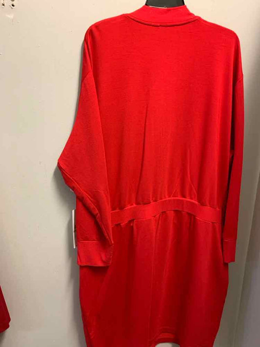 NWT CALVIN KLEIN PLUS SIZES Size 1X Red Dress