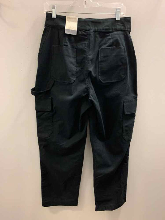 NWT Size 4 STYLE & CO BOTTOMS Black Pants