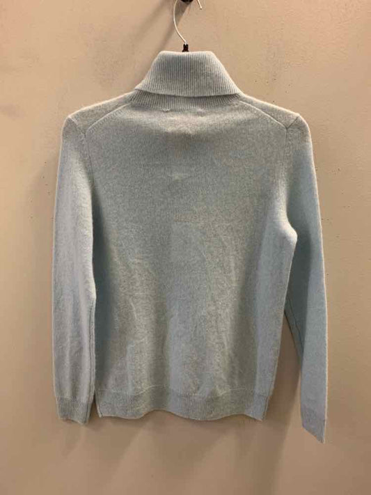 NWT C BY BLOOMINGDALE'S Tops Size S BABY BLUE Cashmere SWEATER Sweater