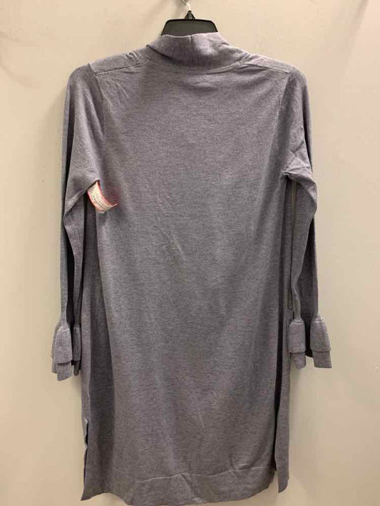 NWT ISAAC MIZRAH Tops Size SP Gray LONG SLEEVES Cardigan