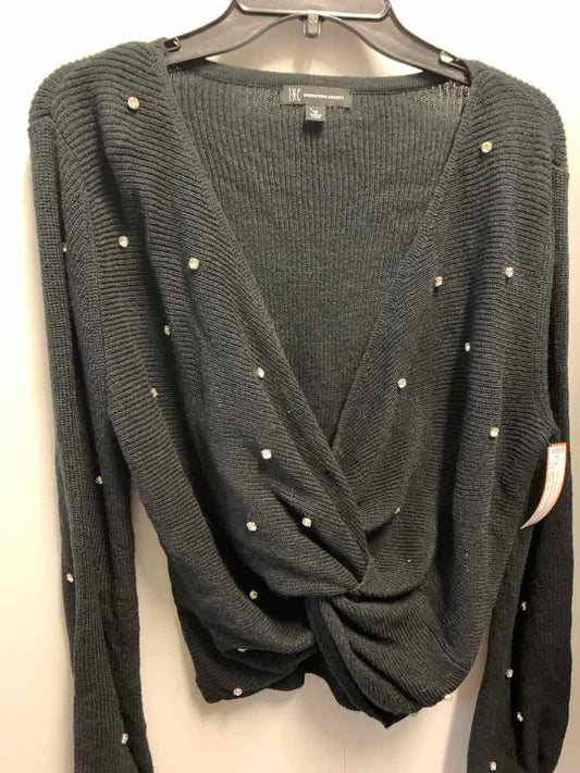 NWT INC Tops Size M BLK TOP