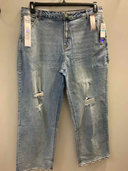 NWT Size 20 TINSEL TOWN PLUS SIZES LIGHT BLU Jeans
