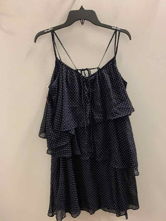 NWT Ralph Lauren Dresses and Skirts Size 16 NVY/WHT Polka Dot Dress
