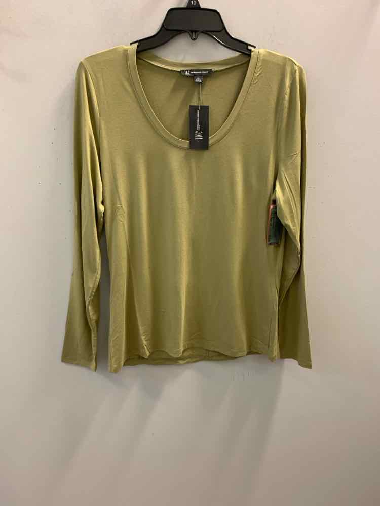 NWT INC Tops Size LP Olive LONG SLEEVES TOP