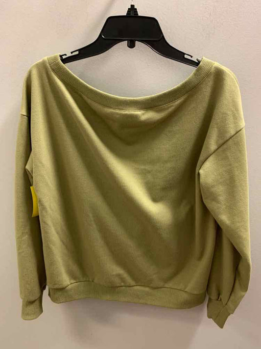 Size M INC Olive LONG SLEEVES TOP