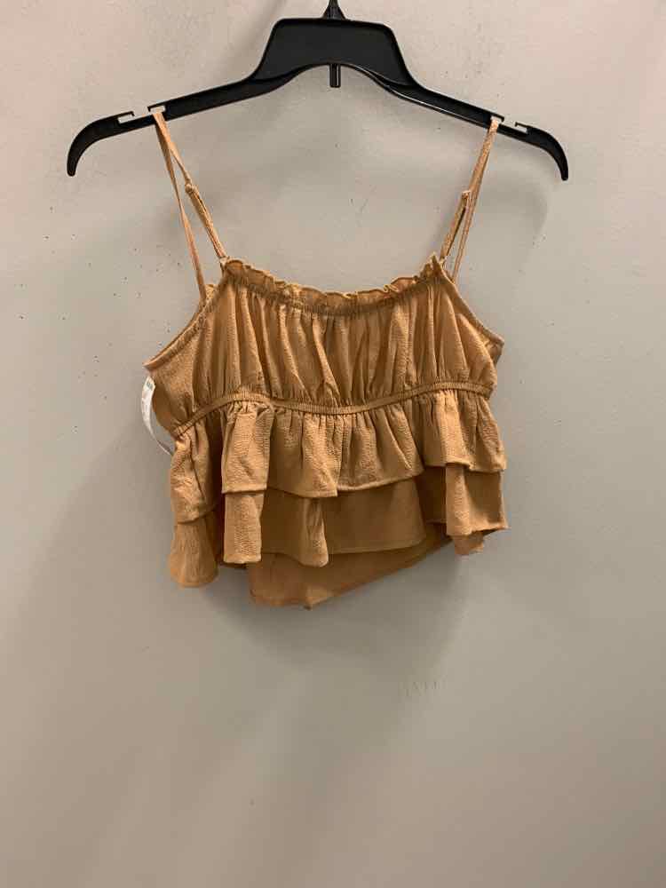 NWT WILD FABLE Tops Size M Khaki SPAGHETTI STRAP TOP