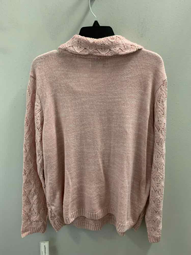 NWT ALFRED DUNNER Tops Size XL Pink SWEATER Sweater